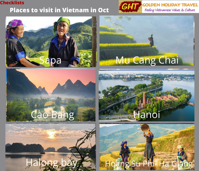 Places to visit in October in Vietnam